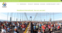 Desktop Screenshot of marathonsinternational.nl